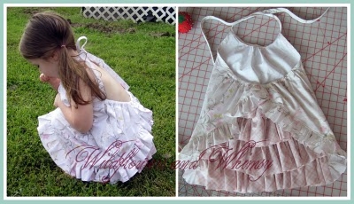 Bustle Back Dress Pattern