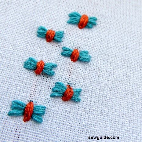 butterfly chain stitch