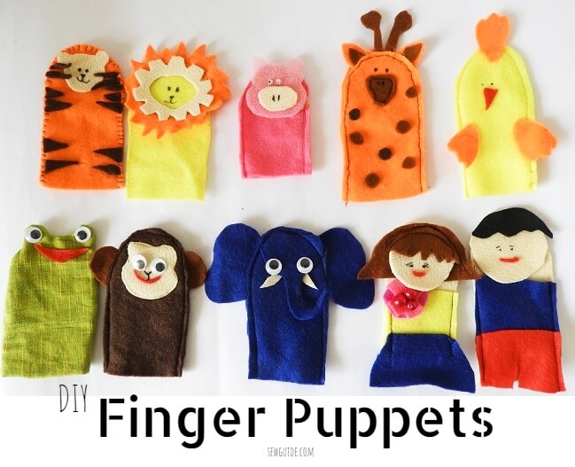 make finger puppets