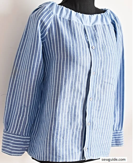 diy shirt to top