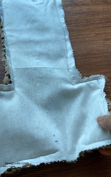 stitched around the edge