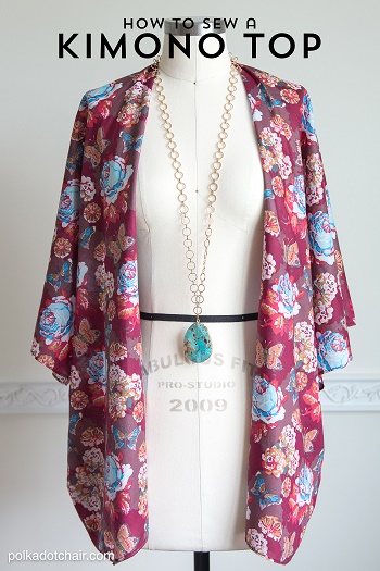 how to sew a kimono jacket