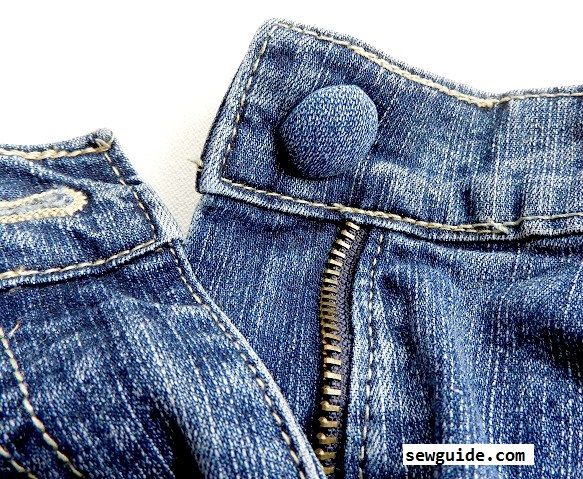 fix jeans buttons
