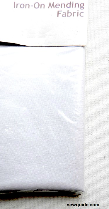 mending tears with iron on mending material