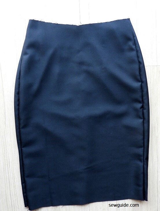 sew the side seams