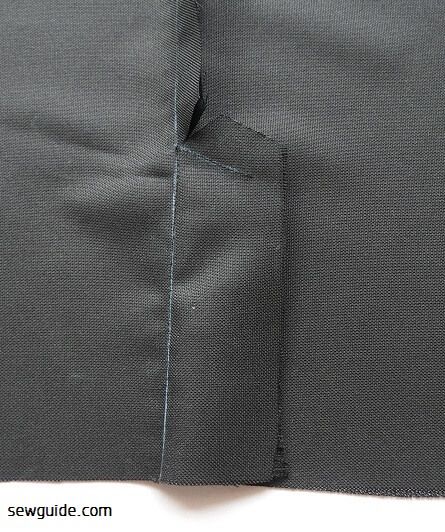 clip the seam allowance