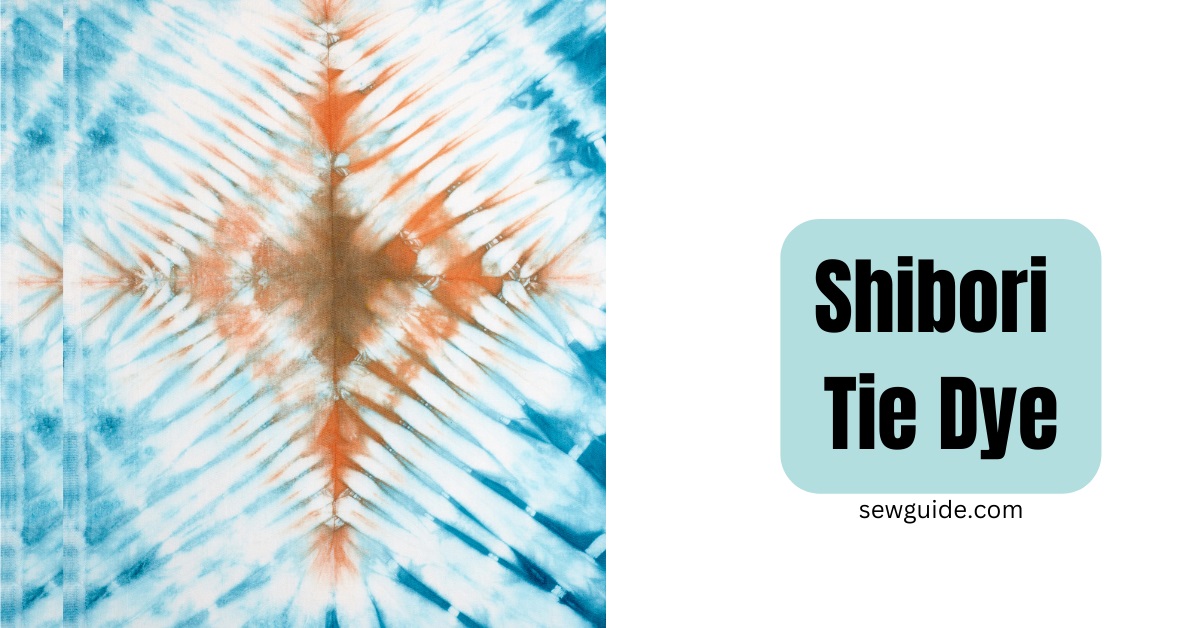 Shibori tie-dye pattern