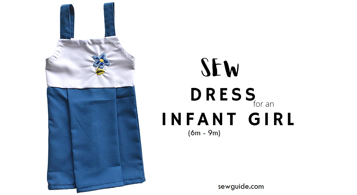 sleeveless dress for infant girl