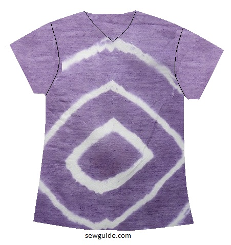 Colorful tie-dye fabric patterns