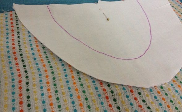 step by step instructions to sew a salwar kameez top