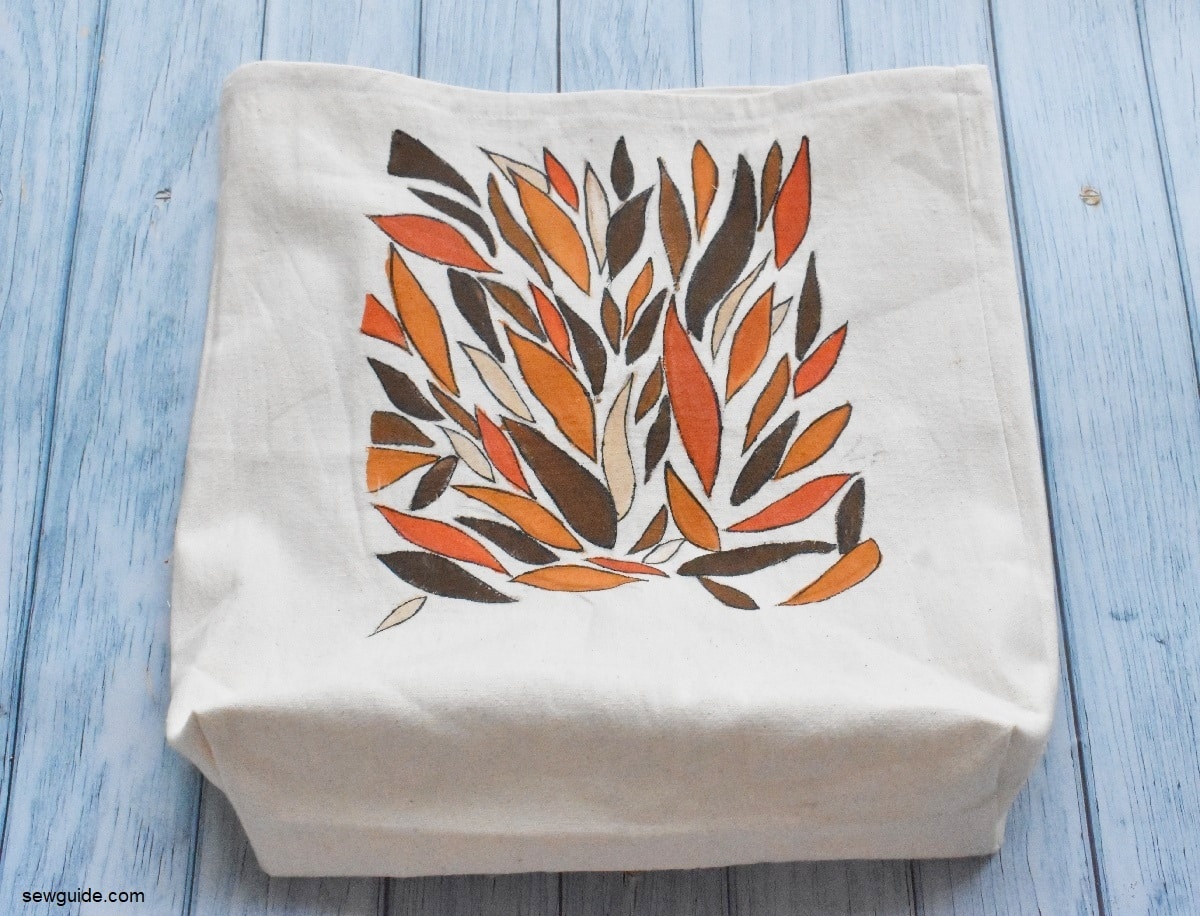 bag with the boxed corners