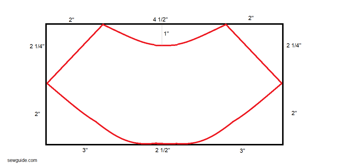 pattern for flat collar for tshirt