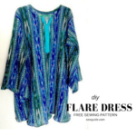flare dress pattern flare dress free pattern