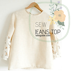 jeans top sewing pattern1 jeans top