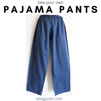 PAJAMA PANTS-DIY